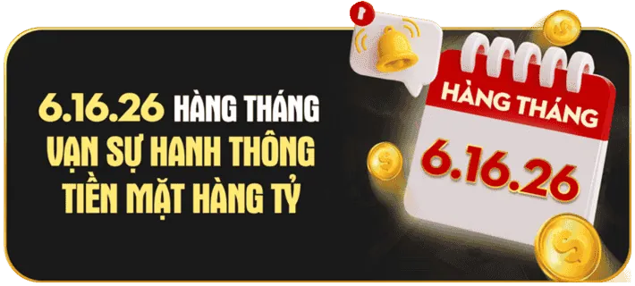 Thưởng nạp tiền hàng ngày cho game Bắn Cá